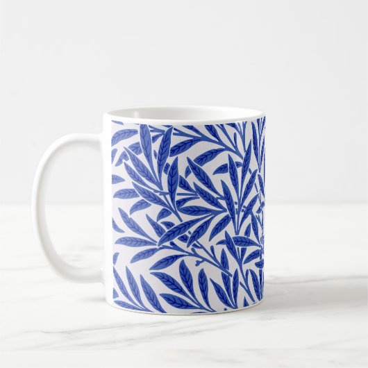 Willow Pattern, William Morris Coffee Tasse (Links)