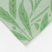 Willow Pattern, William Morris Fleecedecke (Ecke)