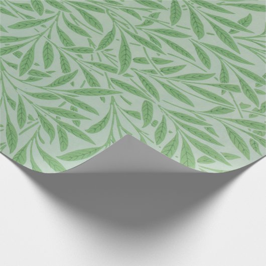 Willow Pattern, William Morris Geschenkpapier (Ecke)