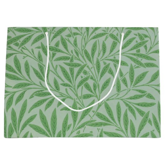 Willow Pattern, William Morris große Geschenktasch Geschenktüte (Vorderseite)