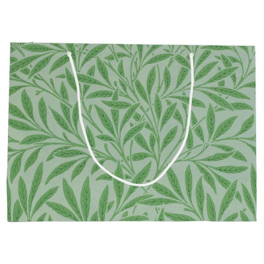 Willow Pattern, William Morris große Geschenktasch Geschenktüte (Rückseite)