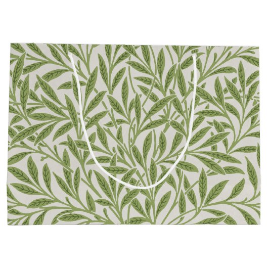 Willow Pattern, William Morris große Geschenktasch Geschenktüte (Rückseite)