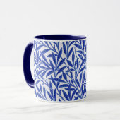 Willow Pattern, William Morris Kaffeetasse (Vorderseite Links)