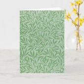 Willow Pattern, William Morris Karte (Gelbe Blume)