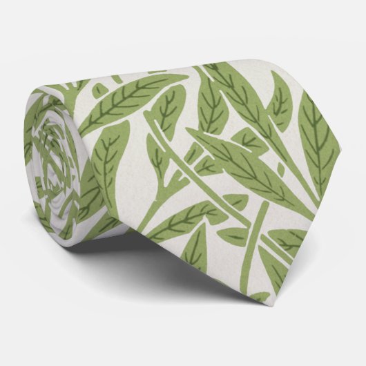 Willow Pattern, William Morris Krawatte (Gerollt)