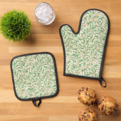 Willow Pattern, William Morris Ofenhandschuh & Topflappen-Set (Oben Unten)