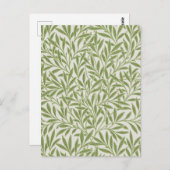 Willow Pattern, William Morris Postkarte (Vorne/Hinten)