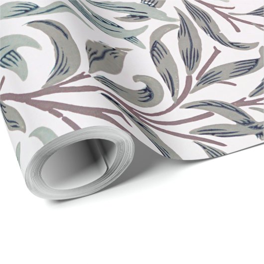 Willow Pattern, William Morris Wrapping Paper Geschenkpapier (Rolleneckpunkt)