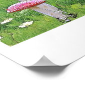 "WILLOW" Pegasus Fantasy Art Poster (Ecke)