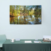 Willow Pond Water Reflection Banner (Messeveranstaltung)