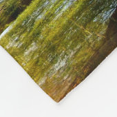 Willow Pond Water Reflection Fleecedecke (Ecke)