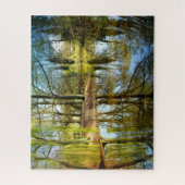 Willow Pond Water Reflection Puzzle (Vertikal)
