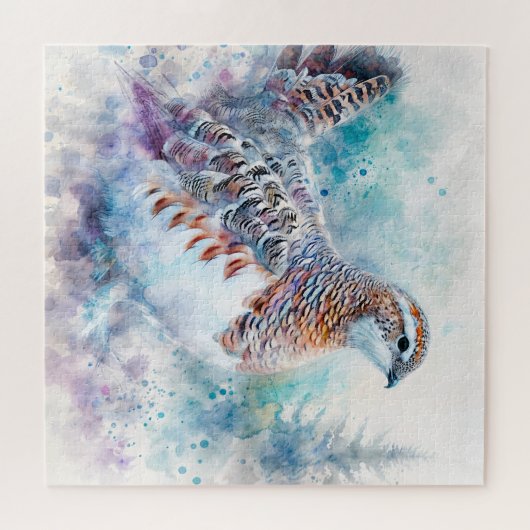 Willow Ptarmigan Willow Puzzle (Horizontal)