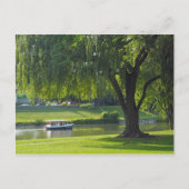 Willow River Boat Postkarte (Vorderseite)