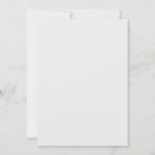 Willow Sage Hochzeitseinladung Einladung (Rückseite)