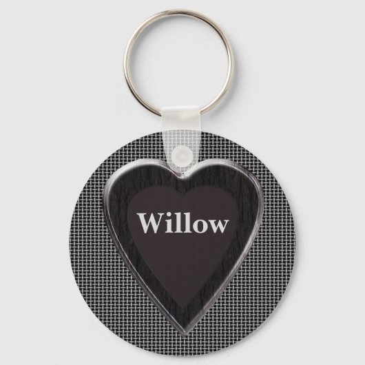 Willow Stole My Heart Keychain Schlüsselanhänger (Vorderseite)