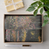 Willow Tree and Lily Pads Landschaftsmalerei Seidenpapier (Geschenk)