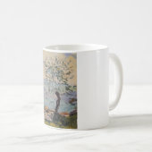 Willow Tree by the Lake (Schweizer Landschaft) Kaffeetasse (VorderseiteRechts)