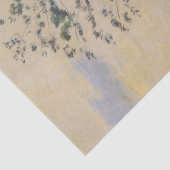 Willow Tree by the Lake (Schweizer Landschaft) Seidenpapier (Detail)