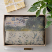 Willow Tree by the Lake (Schweizer Landschaft) Seidenpapier (Geschenk)