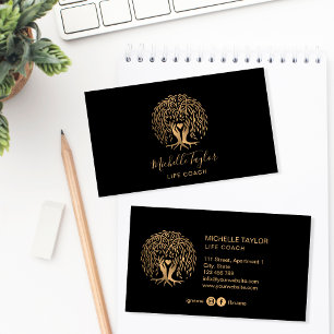 Willow Tree of Life Coach, Therapeut, Psychologe Visitenkarte