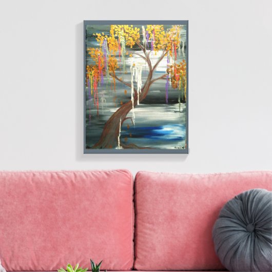 Willow Tree Original Kunstdruckerei auf Leinwand (Insitu (Wohnzimmer))