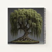 Willow Tree Sculpture Hard Cover Journal Notizblock (Rückseite)