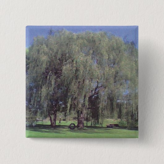 Willow Tree Square Button (Vorderseite)