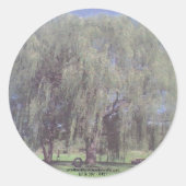 WIllow Tree Stickers abwischen (Vorderseite)