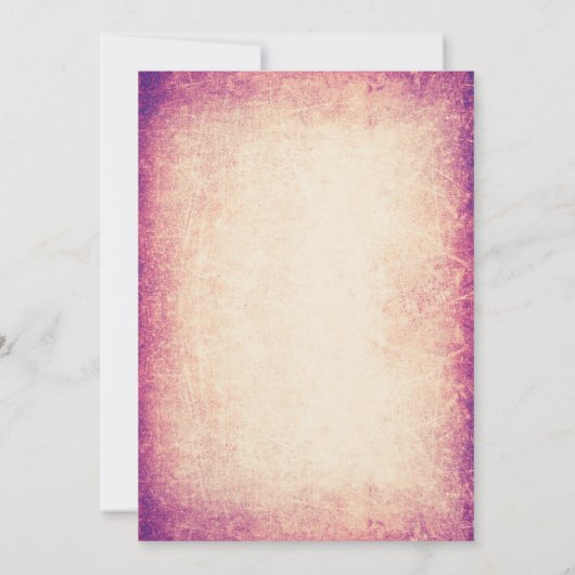 Willow Tree String Lights Probe Dinner Einladung (Rückseite)