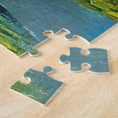 Willow tree to sky Abstrakt Puzzle (Seite)
