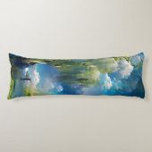 Willow tree to sky Abstrakt Seitenschläferkissen (Vorderseite)