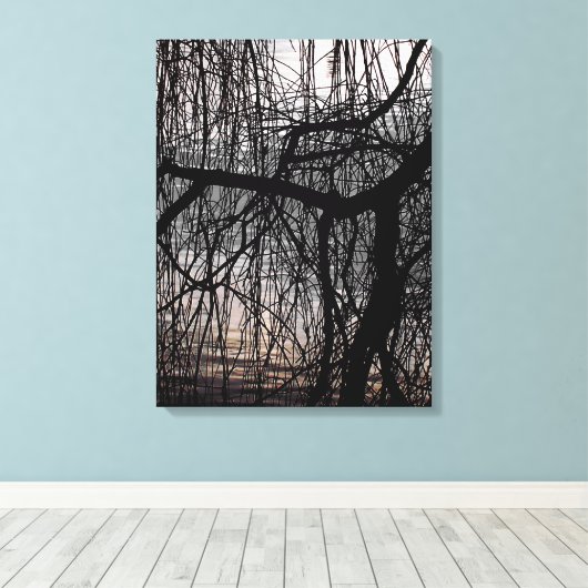 WILLOW TREM LEINWANDDRUCK (Insitu (Holzboden))