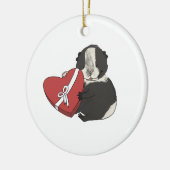 Willow und Riley Keramik Ornament (Links)