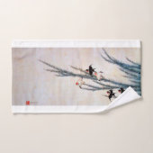 Willow und Swallow, Hokusai Handtuch (Handtuch)
