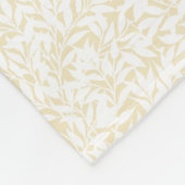 Willow Whorl Silhouette - Yellow Fleecedecke (Ecke)