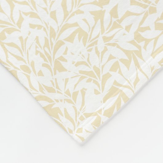 Willow Whorl Silhouette - Yellow Fleecedecke (Ecke)