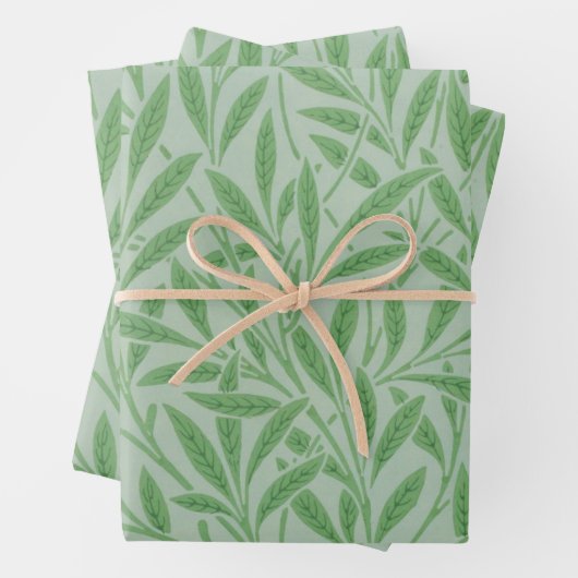Willow William Morris Packpapier Geschenkpapier Set (Beispiel)