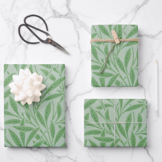Willow William Morris Packpapier Geschenkpapier Set (Vorderseite)