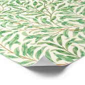 Willow Willow, berühmtes Gemälde von William Morri Poster (Ecke)