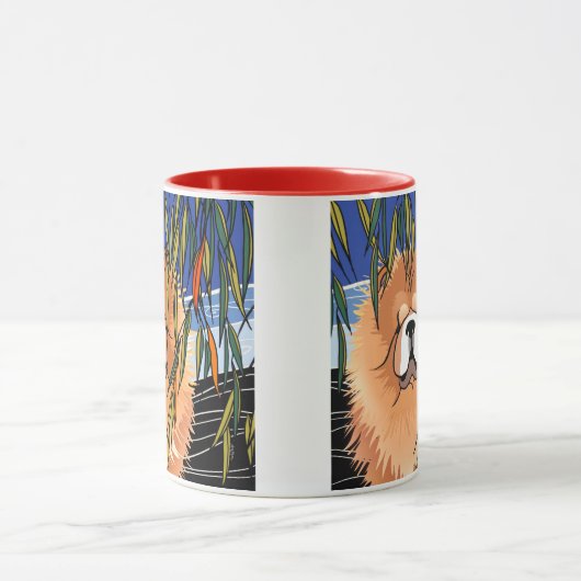 WILLOW WIND - Chow 11 oz Tasse (Zentrum)