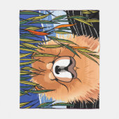 WILLOW WIND - Chow Fleece Blanket (Vorderseite)