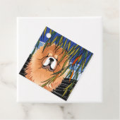 WILLOW WIND - Chow gift tags Geschenkanhänger (Beispiel)