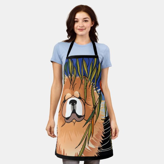 WILLOW WIND - Chow Grooming craft Koch Schürze (Getragen)