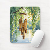 Willow, Windchimes und See Mousepad (Mit Mouse)