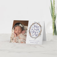 Willow Wreath Faltenkarte