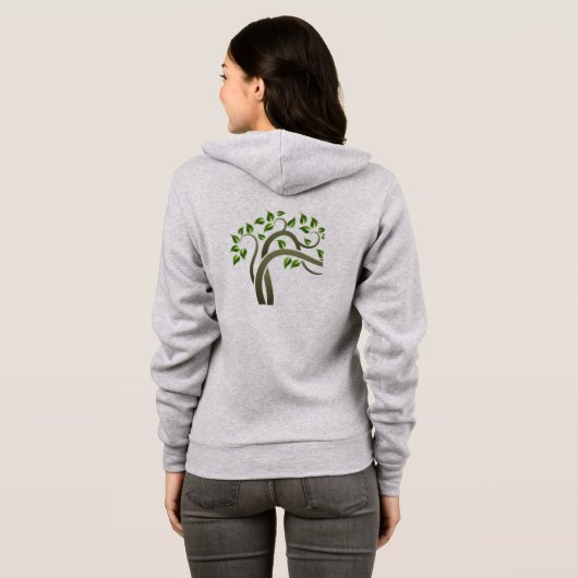 WillowFibroClinic Women's Hoodie Sweatshirt (Schwarz voll)