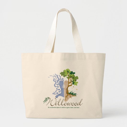 Willowood Baum-Dame Jumbo Stoffbeutel (Vorne)