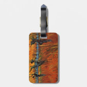 Willows at Sunset by Vincent van Gogh Gepäckanhänger (Rückseite vertikal)