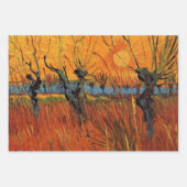 Willows at Sunset by Vincent van Gogh Geschenkpapier Set (Vorderseite)